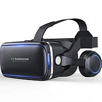 Гарнітура віртуальної реальності Shinecon SC-G04E з навушниками (Чорний)