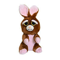 Інтерактивна іграшка Feisty Pets Добрі Злі тваринки Плюшевий Кролик 20 см