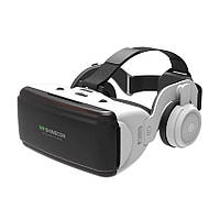Гарнітура віртуальної реальності Shinecon SC-G06E з навушниками (Білий)