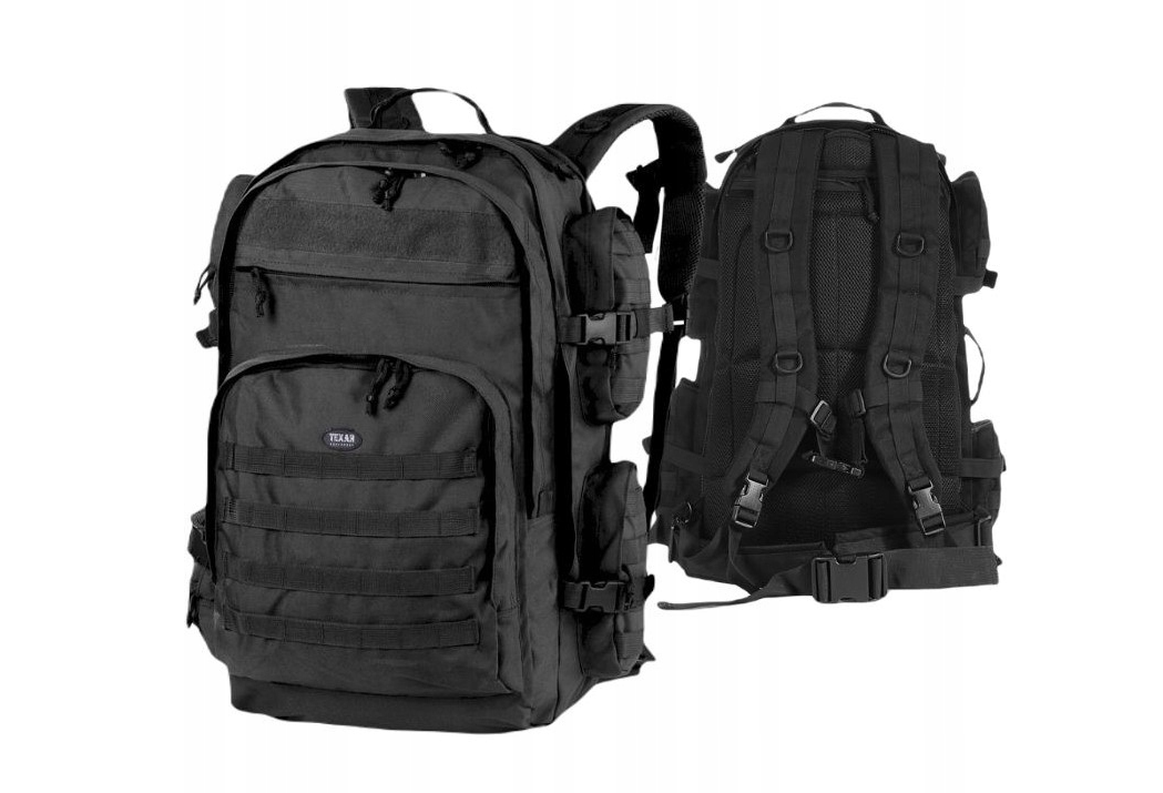 Рюкзак TEXAR Grizzly Black 65L, фото 1