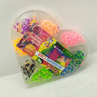 Набір гумок для плетіння Серце