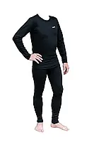 Термобелье мужское Tramp Warm Soft комплект (футболка+штаны) черный S-M,UTRUM-019-black-S/M