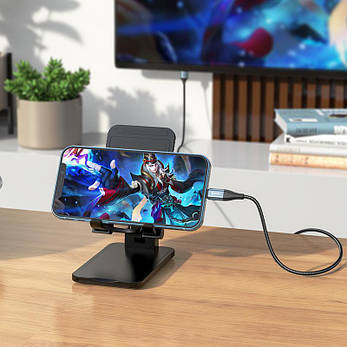 Кабель перехідник HOCO UA15 Lightning на HDMI 2 м 1080p для пристроїв Apple BF, фото 4
