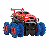 Машинка Trix Trux Monster Truk для канатного дитячого треку монстр-траки Червона