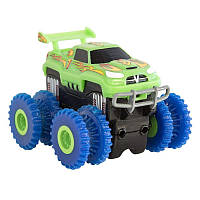 Машинка Trix Trux Monster Truk для канатного дитячого треку монстр-траки Зелена
