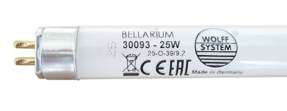 Ультрафіолетова лампа для солярія Wolff System BELLARIUM 25W, фото 1