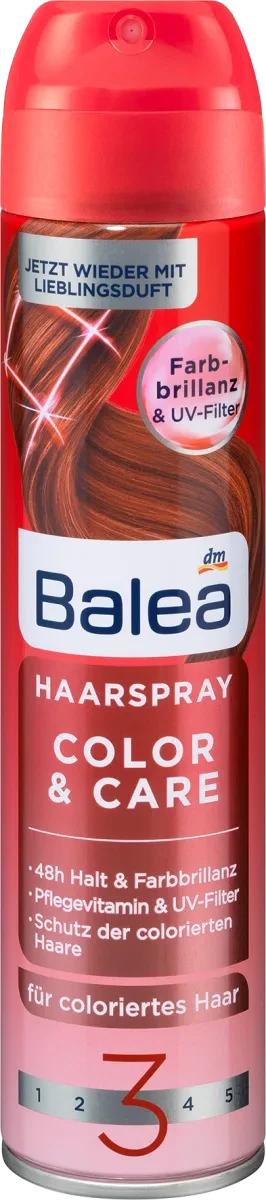 Лак для волосся Balea Color & Care-3, 300 мл