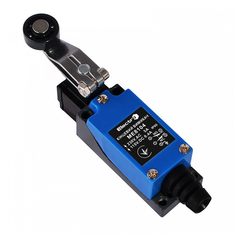 Кінцевий вимикач МЕ 8104 роликовий важель 1NO+1NC Electro