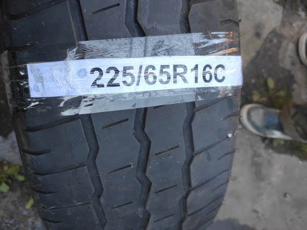 Б/у Шина 225/65 R16C