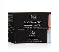 Ампулы Black diamond Epigence optima SPF 50+, Marti Derm, антиоксидантные, 30 по 2 мл