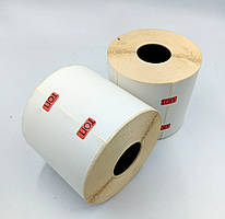 Термоетикетка зносостійкаТермо ТОП 101*101.5 мм 500 этикеток прямокутна White (1011015TT500)