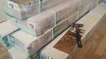 Паркет доска  VAN WOOD без порогов