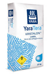 Добриво YaraTera KRISTALON 19-6-20 Blue Lable, 25 кг