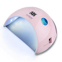 UV LED лампа SUNUV Sun 6 48 Вт для сушки гель и гель-лака (оригинал), розовая
