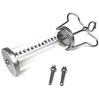 Шприц із силіконовим кільцем для промивання порожнин об'ємом 150 мл із двома змінними насадками SURGIWELOMED