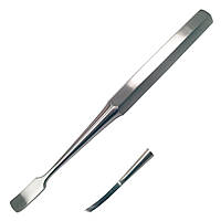 Розпатор для відділення надкісниці від кістки периостальний з невеликим вигином Key. Розмір 19 см х 12