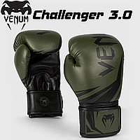 Перчатки боксерские перчатки для бокса Venum Challenger 3.0 Boxing Gloves Khaki Black