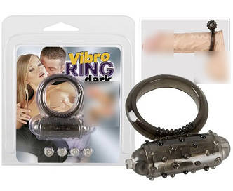 Ерекційне виброкольцо Vibro Ring Dark від Orion   | Promax