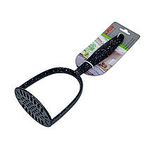 Картоплем'ялка - товкачик A-Plus 0341 тефлонова під чорний мармур 26 см