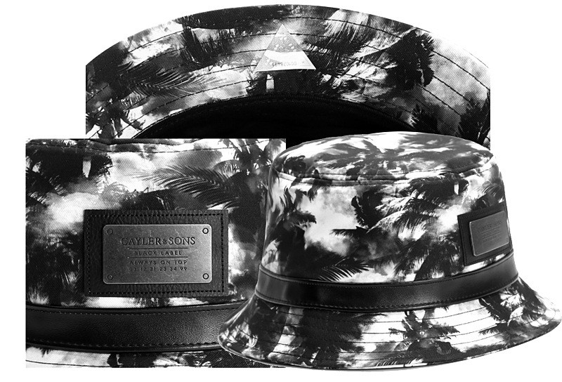 Панама Cayler & Sons Black & White Unisex Onesize Panama Hat