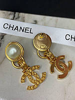 Елегантні брендові сережки з перлами в стилі вінтаж, ЛЮКС якість!
