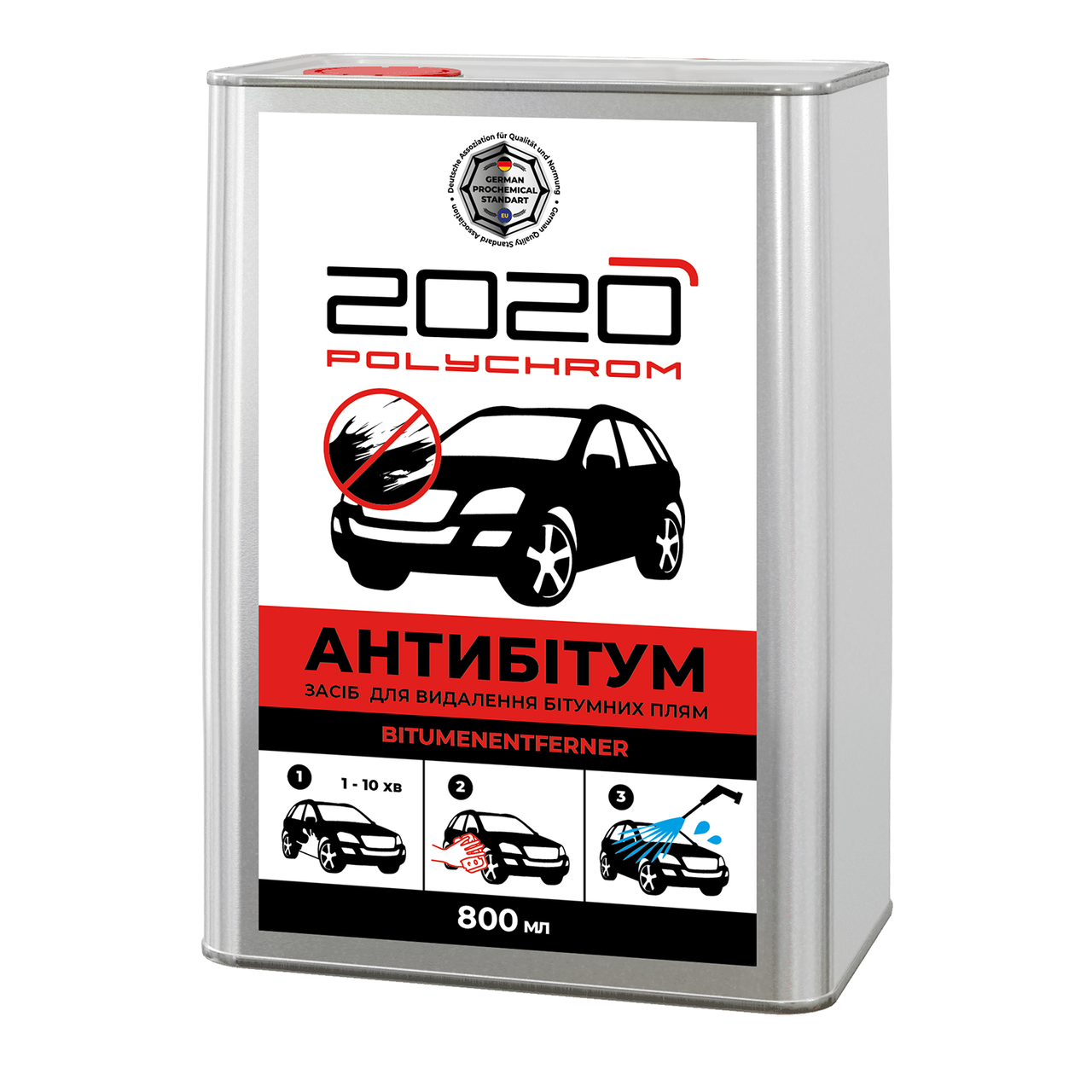 POLYCHROM 2020 Засіб для видалення бітумних плям “ANTIBITUM”, 0.8 л, фото 1