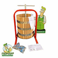 Гвинтовий механічний прес на 50 літрів (дуб)