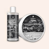 Маска-пилинг с углем против пор, акне Salises Charcoal Peel off Mask Sesderma