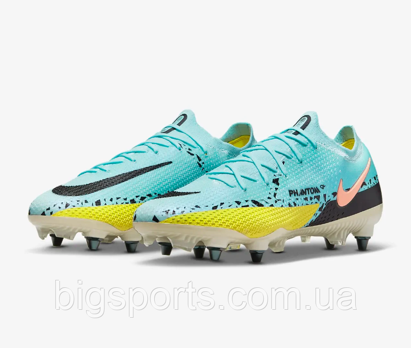 Бутси футбольний чоловік. Nike PHANTOM GT2 ELITE SG-PRO (арт.  DJ8041-408)