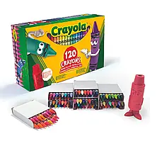 Набір воскової крейди Crayola 120 шт з точилкою (52-6920)