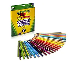 Набір кольорових олівців Crayola 50 шт (68-4050)