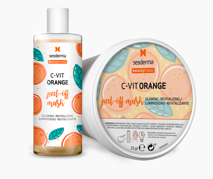 Маска с антиоксидантным эффектом C-VIT ORANGE Sesderma - фото 1 - id-p1693276076