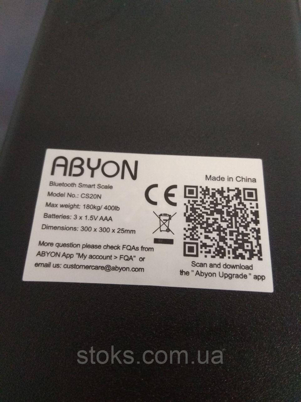Abyon Bluetooth Smart Scale For Free In Dallas, TX