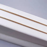 Ланцюжок Xuping. Довжина: 55 см. Ширина: 1 мм. Медичне золото.