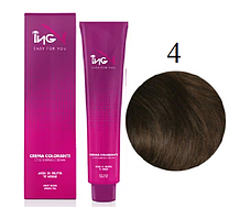 Крем-фарба для волосся ING Professional Colouring Cream 4 Каштановий 100 мл