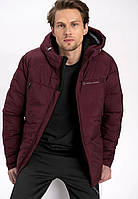 Чоловіча демісезона куртка Volcano бордова