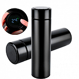 Термос UNIQUE UN-1006 500 мл з дисплеєм Чорний, фото 5