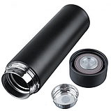 Термос UNIQUE UN-1006 500 мл з дисплеєм Чорний, фото 4