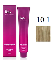 Крем-фарба для волосся Ing Professional Coloring Cream With Macadamia Oil 10.1 Блондин попелястий 60 мл