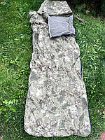 Тактический спальный мешок (спальник) до -35°С Uyku Tulumu (210х80 см) Камуфляж