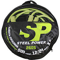 Пусковые провода STEEL POWER 500 А 3.5 м (2605) сумка