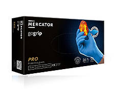 Міцні нітрилові рукавички POWERGRIP BLUE (GOGRIP) L