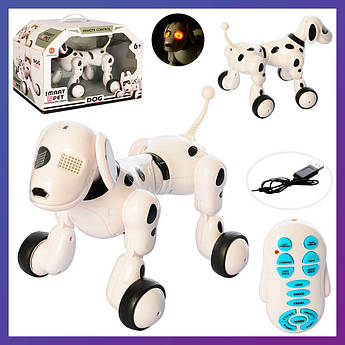 Дитячий Робот Інтерактивний собака на пульті 6013-3 музика звук світло їздить танцює
