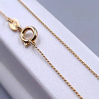 Ланцюжок Xuping. Довжина: 50,5 см. Ширина: 1 мм. Медичне золото.