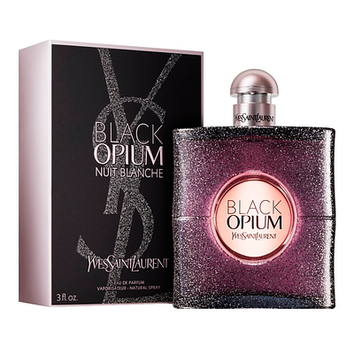 Парфуми Yves Saint Laurent Black Opium Nuit Blanche Парфумована вода 90 ml (Парфуми ів сен лоран бланш)