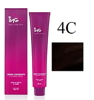 Крем-краска для волос Ing Professional Coloring Cream With Macadamia Oil 4С Кофе 60 мл