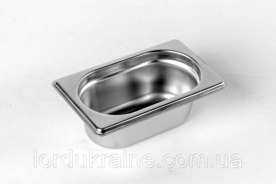 Гастроємність нержавіюча Brillis GN 1/9 - 65 mm, фото 1