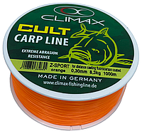 Леска Climax Cult Carp Line Z-Sport 1000м 0.22-0.28мм Orange