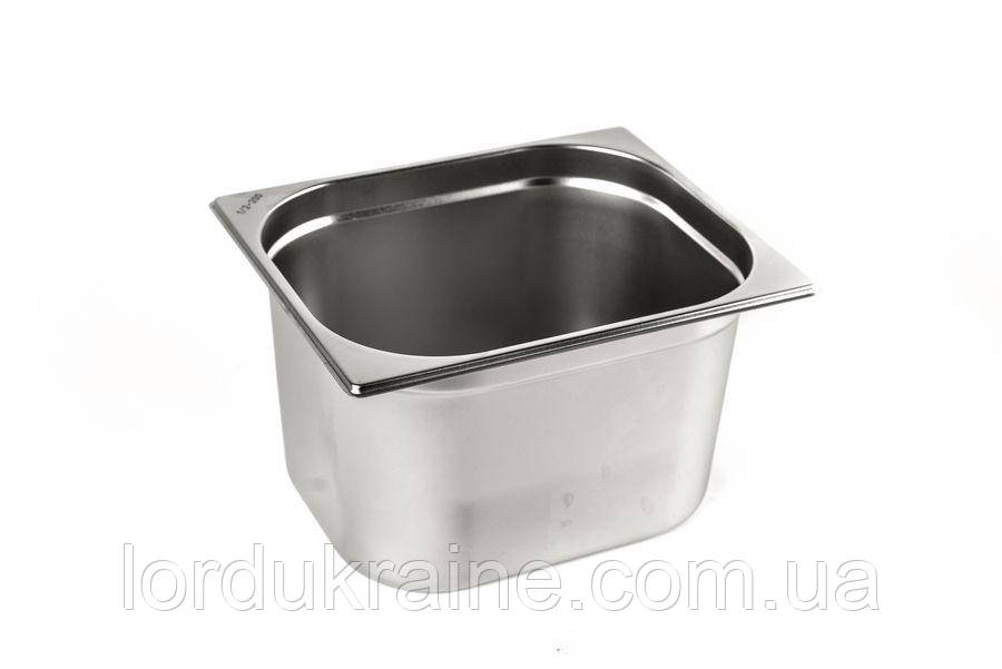 Гастроємність нержавіюча Brillis GN 1/2 - 200 mm, фото 1