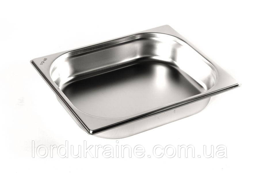 Нержавіюча гастроємність Brillis GN 1/2 - 65 mm., фото 1